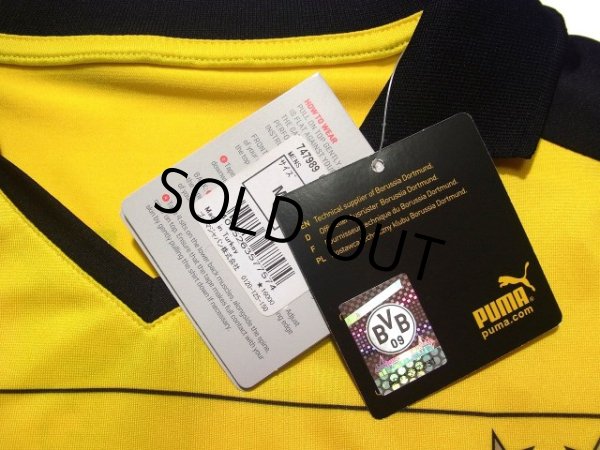 Photo5: Borussia Dortmund 2015-2016 Home Authentic Shirt #11 Marco Reus Bundesliga Patch/Badge w/tags (5)