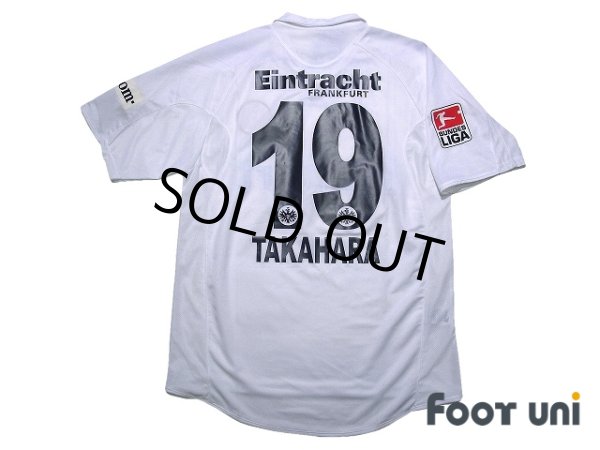 Photo2: Eintracht Frankfurt 2006-2008 Away Shirt #19 Naohiro Takahara Bundesliga Patch/Badge w/tags (2)