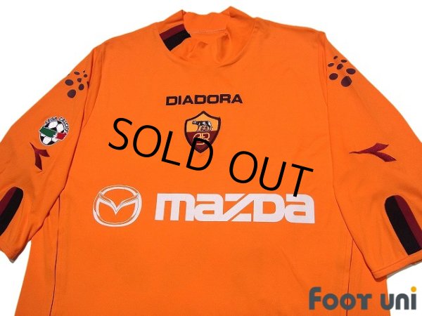 Photo3: AS Roma 2003-2004 3rd Shirt #10 Francesco Totti Lega Calcio Patch/Badge (3)