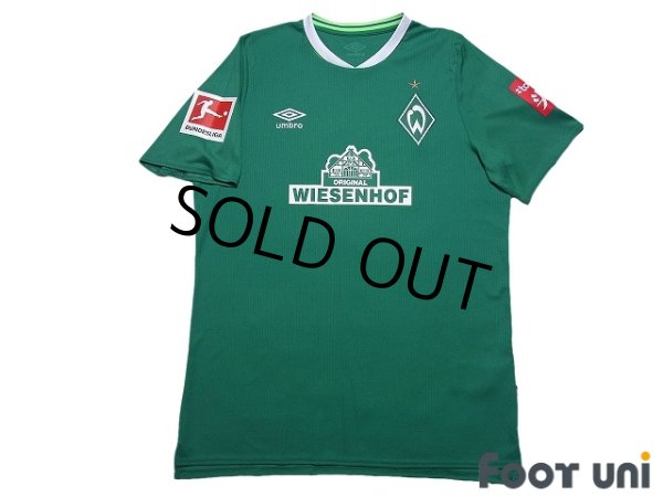 Photo1: Werder Bremen 2019-2020 Home Shirt #8 Yuya Osako Bundesliga Patch/Badge w/tags (1)