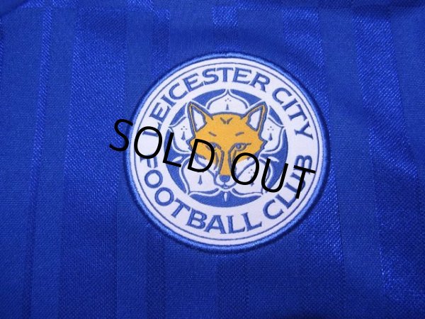Photo6: Leicester City 2016-2017 Home Shirt #20 Shinji Okazaki Champions League Patch/Badge Respect Patch/Badge w/tags (6)