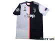 Photo1: Juventus 2019-2020 Home Shirt #7 Cristiano Ronaldo Champions League Patch/Badge w/tags (1)