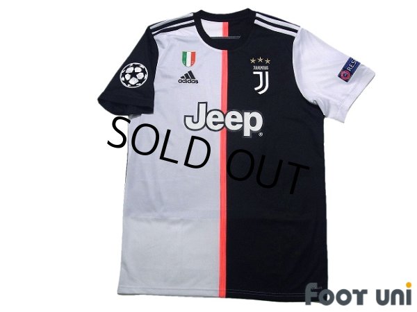 Photo1: Juventus 2019-2020 Home Shirt #7 Cristiano Ronaldo Champions League Patch/Badge w/tags (1)