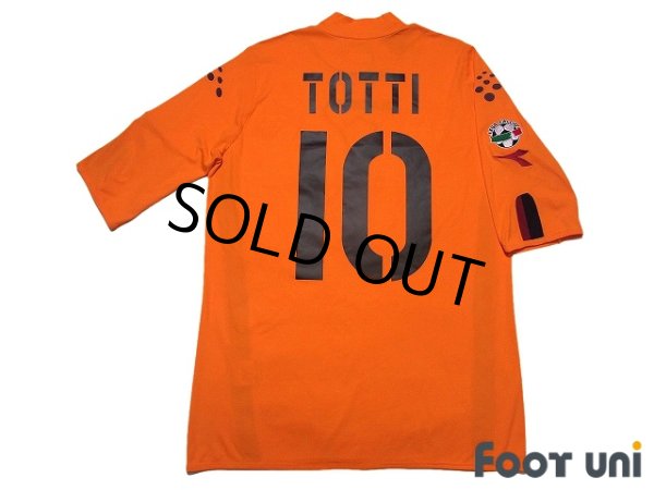 Photo2: AS Roma 2003-2004 3rd Shirt #10 Francesco Totti Lega Calcio Patch/Badge (2)
