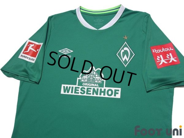 Photo3: Werder Bremen 2019-2020 Home Shirt #8 Yuya Osako Bundesliga Patch/Badge w/tags (3)