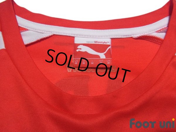 Photo5: Arsenal 2014-2015 Home Long Sleeve Shirt #18 Nacho Monreal (5)