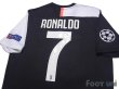 Photo4: Juventus 2019-2020 Home Shirt #7 Cristiano Ronaldo Champions League Patch/Badge w/tags (4)