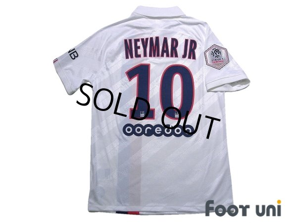 Photo2: Paris Saint Germain 2019-2020 Third Authentic Shirt #10 Neymar League Patch/Badge (2)
