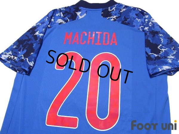 Photo4: Japan 2020-2021 Home Authentic Shirt #20 Koki Machida Tokyo Olympics model w/tags (4)