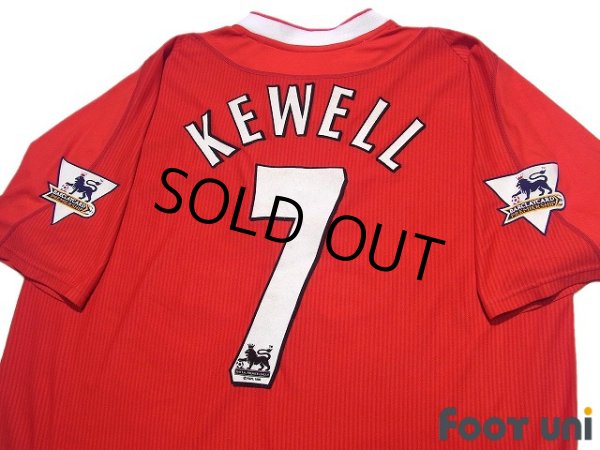 Photo4: Liverpool 2002-2004 Home Shirt #7 Harry Kewell Premier League Patch/Badge (4)