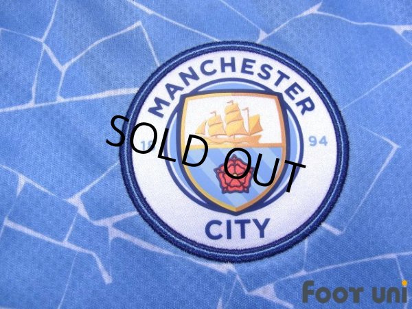 Photo6: Manchester City 2020-2021 Home Shirt #10 Aguero Premier League Patch/Badge w/tags (6)