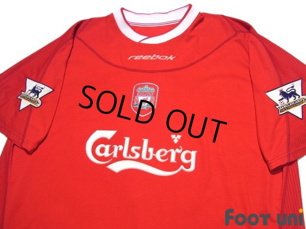 Photo3: Liverpool 2002-2004 Home Shirt #7 Harry Kewell Premier League Patch/Badge (3)