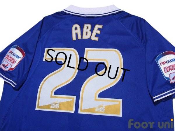 Photo4: Leicester City 2011-2012 Home Shirt #22 Yuki Abe League Patch/Badge (4)