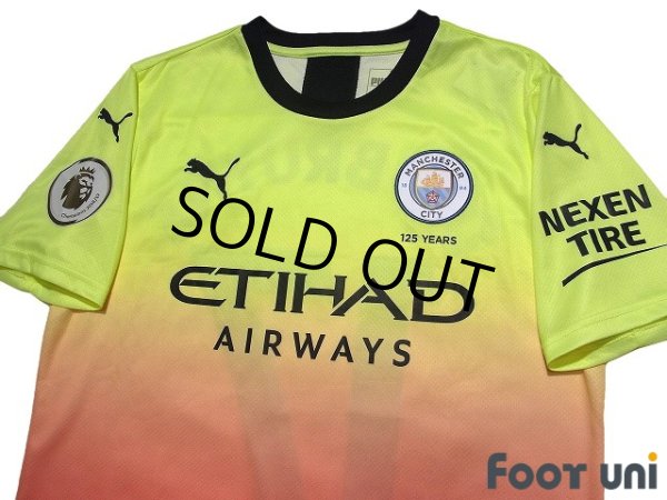 Photo3: Manchester City 2019-2020  3RD Shirt #17 Kevin De Bruyne Premier League Patch/Badge w/tags (3)