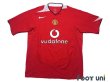 Photo1: Manchester United 2004-2006 Home Shirt (1)