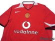 Photo3: Manchester United 2004-2006 Home Shirt (3)