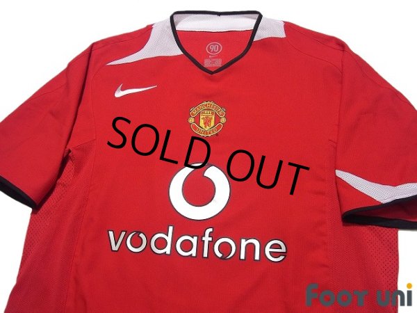 Photo3: Manchester United 2004-2006 Home Shirt (3)