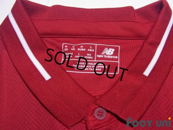 Photo5: Liverpool 2018-2019 Home Shirt #11 Mohamed Salah Premier League Patch/Badge w/tags (5)