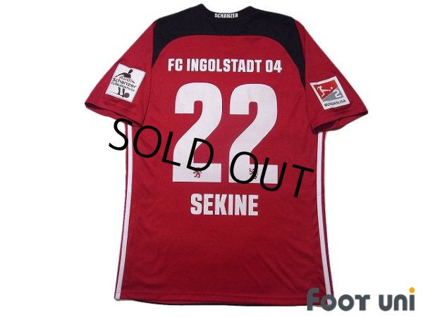 Photo2: FC Ingolstadt 04 2017-2018 Home Shirt #22 Takahiro Sekine Bundesliga Patch/Badge w/tags (2)