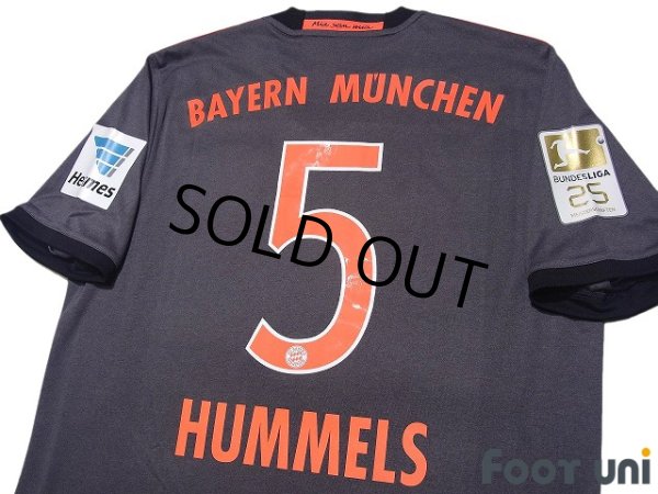 Photo4: Bayern Munchen 2016-2017 Away Shirt #5 Mats Hummels Bundesliga Patch/Badge w/tags (4)