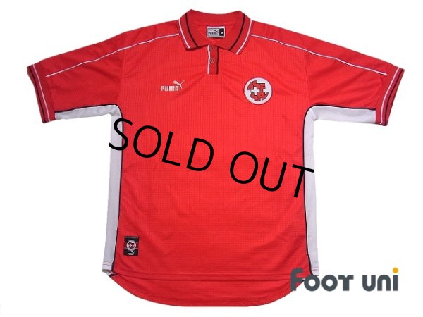 Photo1: Switzerland 2000 Home Shirt (1)