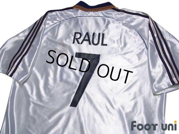 Photo4: Real Madrid 1998-2000 Home Shirt #7 Raul (4)