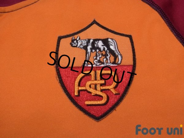 Photo5: AS Roma 2001-2002 champions league model Shirt #10 Francesco Totti Champions League Patch/Badge (5)
