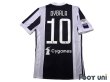 Photo2: Juventus 2017-2018 Home Authentic Shirt  #10 Paulo Dybala w/tags (2)