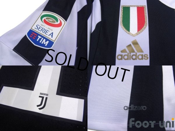 Photo7: Juventus 2017-2018 Home Authentic Shirt  #10 Paulo Dybala w/tags (7)