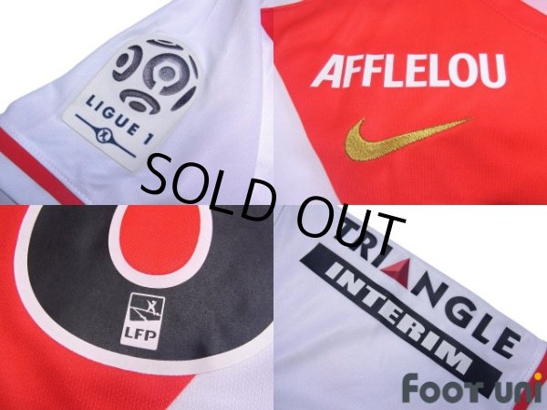 Photo7: AS Monaco 2015-2016 Home Shirt #8 Joao Moutinho Ligue 1 Patch/Badge w/tags (7)