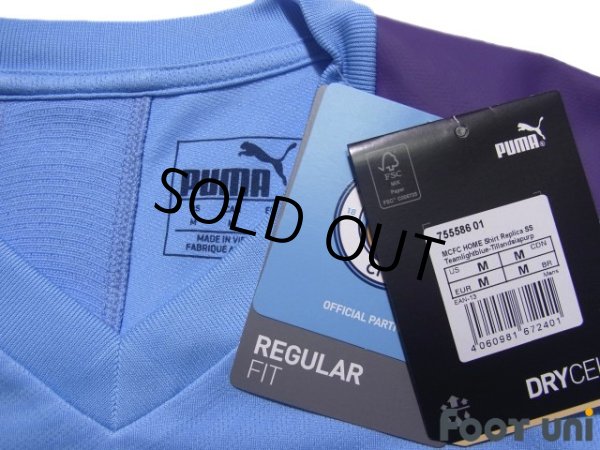 Photo5: Manchester City 2019-2020 Home Shirt #21 David Silva125th anniversary model w/tags (5)