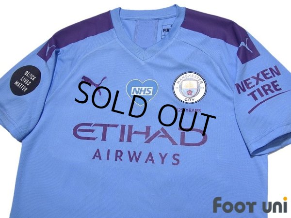 Photo3: Manchester City 2019-2020 Home Shirt #21 David Silva125th anniversary model w/tags (3)