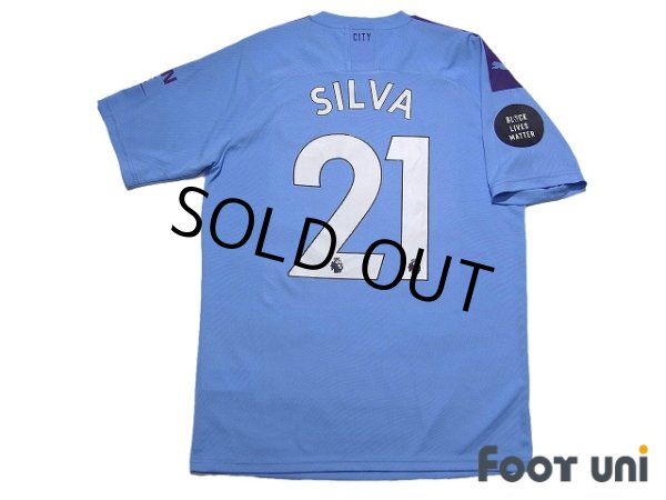 Photo2: Manchester City 2019-2020 Home Shirt #21 David Silva125th anniversary model w/tags (2)