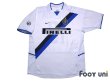 Photo1: Inter Milan 2002-2003 Away Shirt #19 Gabriel Batistuta Lega Calcio Patch/Badge (1)