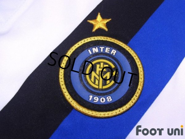 Photo6: Inter Milan 2002-2003 Away Shirt #19 Gabriel Batistuta Lega Calcio Patch/Badge (6)