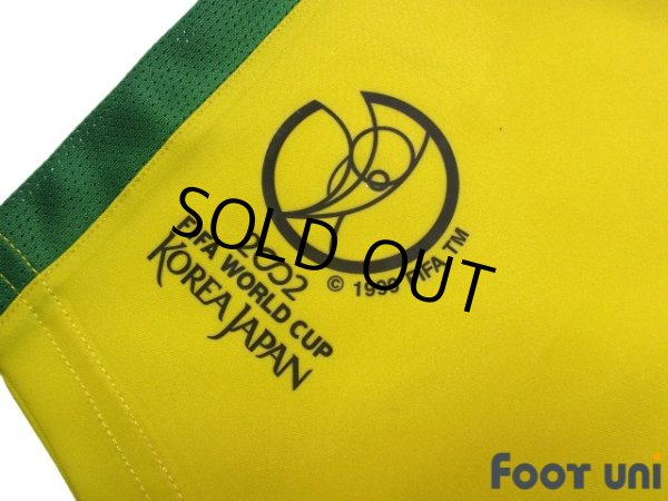 Photo7: Brazil 2002 Home Shirt #9 Ronaldo 2002 FIFA World Cup Korea Japan Patch/Badge (7)