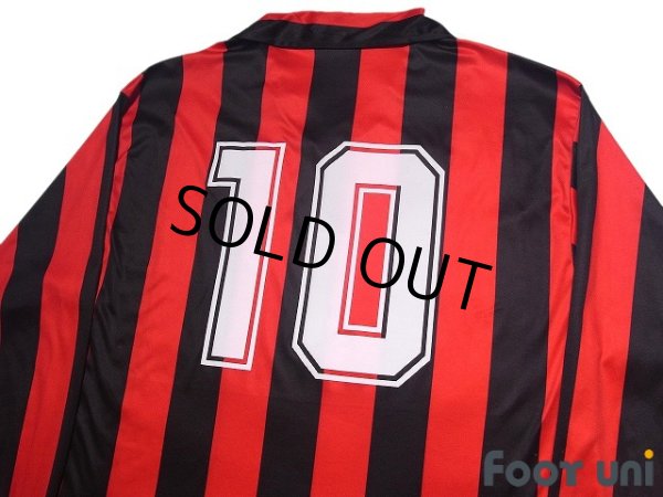 Photo4: AC Milan 1992-1993 Home Long Sleeve Shirt #10 Scudetto Patch/Badge (4)