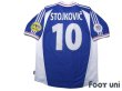 Photo2: Yugoslavia Euro 2000 Home Shirt #10 Dragan Stojkovic Euro 2000 Patch/Badge UEFA Fair Play Patch/Badge (2)