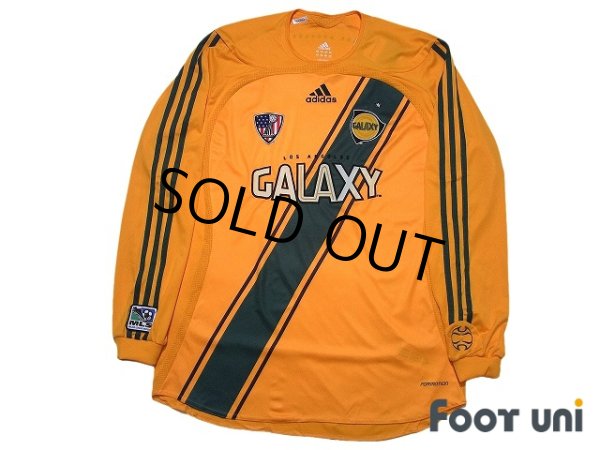 Photo1: Los Angeles Galaxy 2006 Home Long Sleeve Shirt MLS Patch/Badge w/tags (1)