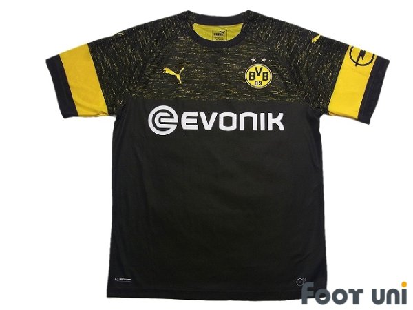 Photo1: Borussia Dortmund 2018-2019 Away Shirt (1)