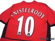 Photo4: Manchester United 2002-2004 Home Shirt #10 v.Nistelrooy (4)
