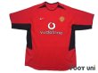 Photo1: Manchester United 2002-2004 Home Shirt #10 v.Nistelrooy (1)