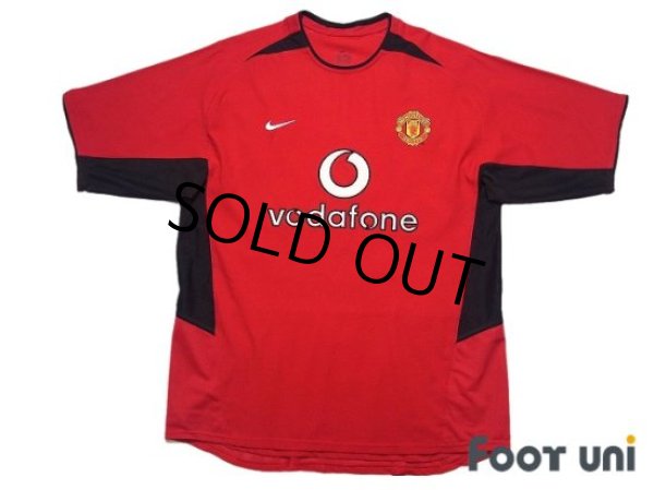 Photo1: Manchester United 2002-2004 Home Shirt #10 v.Nistelrooy (1)