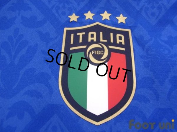 Photo6: Italy 2021 Home Authentic Shirt #14 Federico Chiesa w/tags (6)