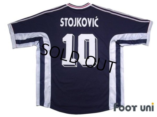 Photo2: Yugoslavia 1998 Home Shirt #10 Stojkovic w/tags (2)