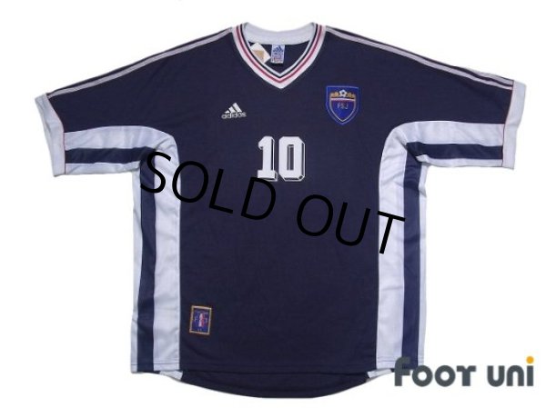 Photo1: Yugoslavia 1998 Home Shirt #10 Stojkovic w/tags (1)