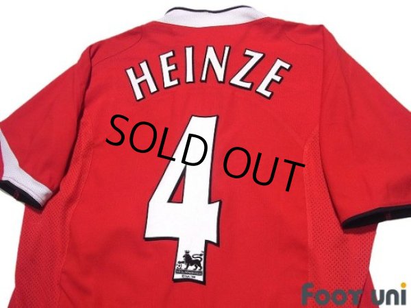Photo4: Manchester United 2004-2006 Home Shirt #4 Gabriel Heinze (4)