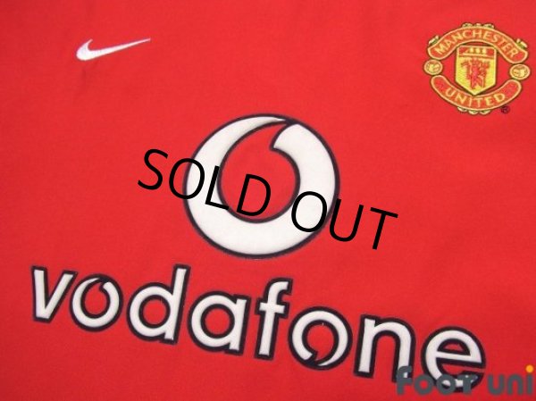 Photo7: Manchester United 2002-2004 Home Shirt #10 v.Nistelrooy (7)