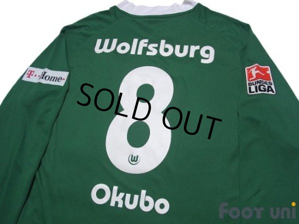 Photo4: VfL Wolfsburg 2008-2009 Home Long Sleeve Shirt #8 Yoshito Okubo w/tags (4)