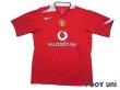 Photo1: Manchester United 2004-2006 Home Shirt #4 Gabriel Heinze (1)